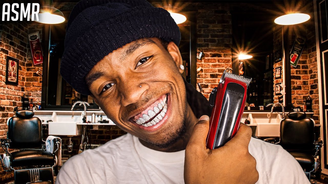 ASMR | **REALISTIC BARBERSHOP ROLEPLAY** For SLEEP And RELAXATION