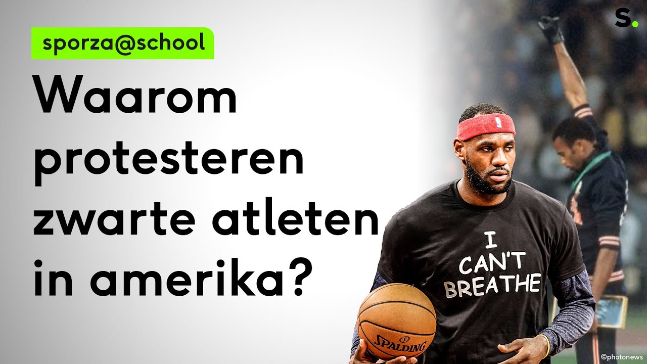 Waarom protesteren zwarte atleten in Amerika? | Sporza @ School 28