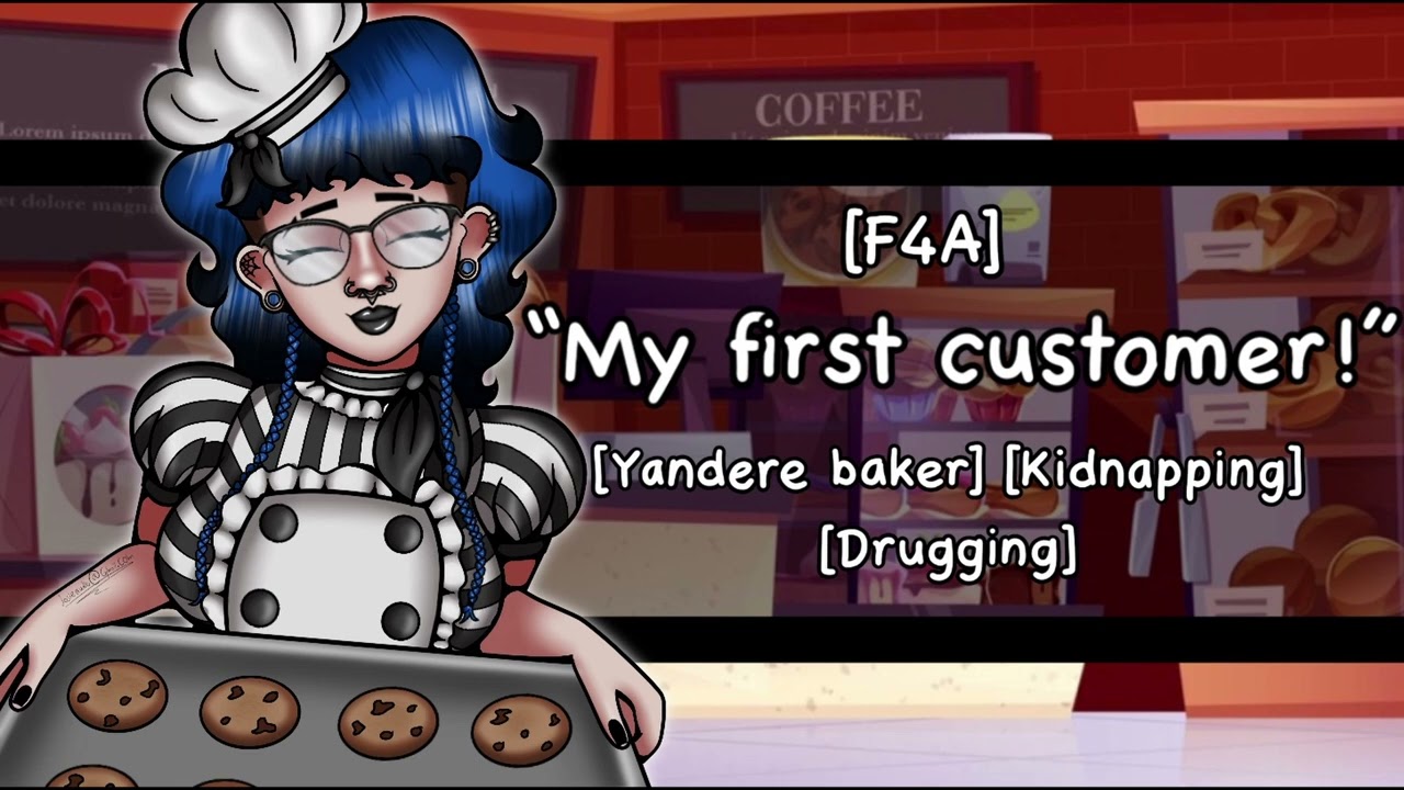 (F4A) Kidnapped By A Yandere Baker [Audio RP]