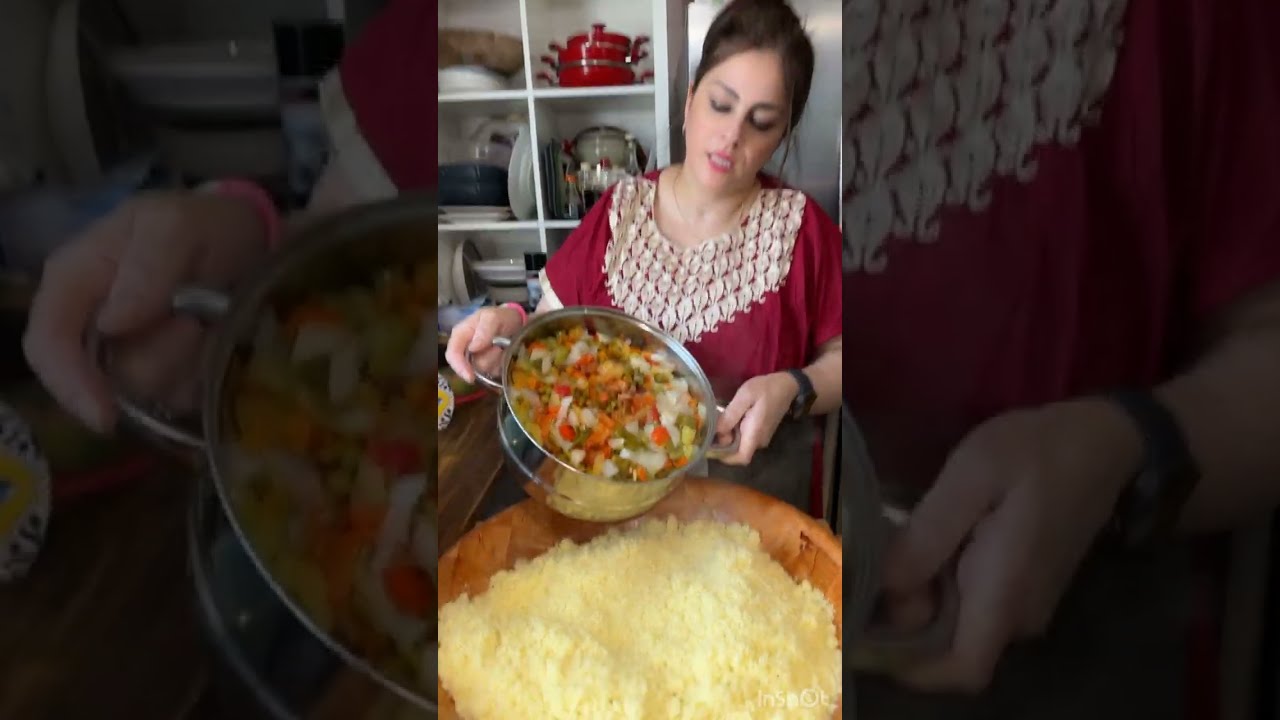 وصفة تع اليوم درت مسفوف بالخضار والقديد امامااماما واحد البنة 😋😋😋un d&eacute;lice 