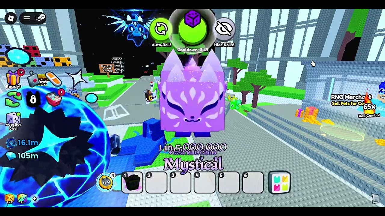 hatching 14 mega lucky dice II (ps99)