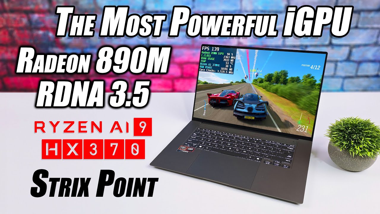 The Fastest Radeon 890M RDNA3.5 iGPU Is Here! Ryzen AI&nbsp;9&nbsp;HX 370 Hands-On