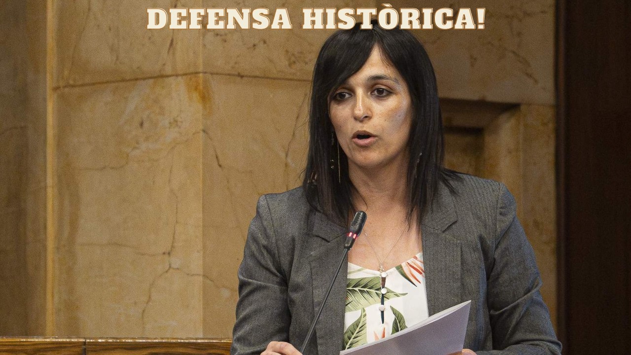 (VÍDEO) DEFENSA HISTÒRIA de la LLENGUA CATALANA de SÍLVIA ORRIOLS al PARLAMENT