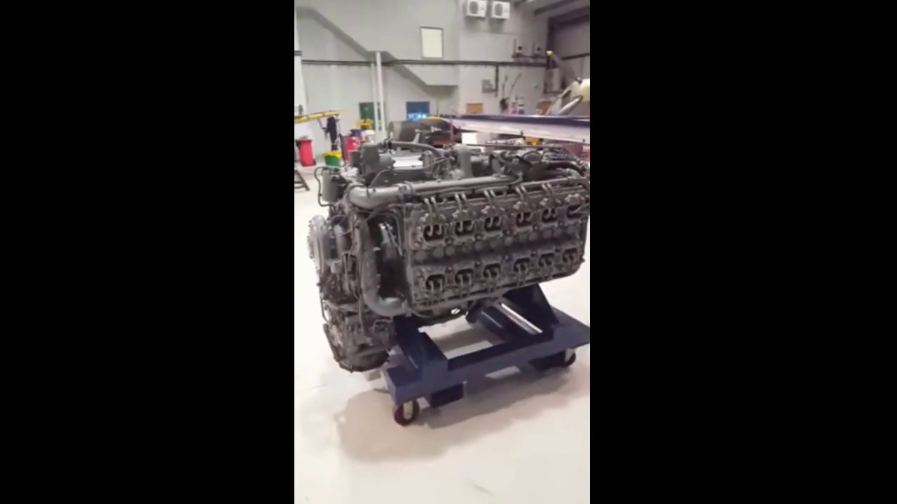 Hawker Typhoon RB396's Napier Sabre Unveiling Feb 2017
