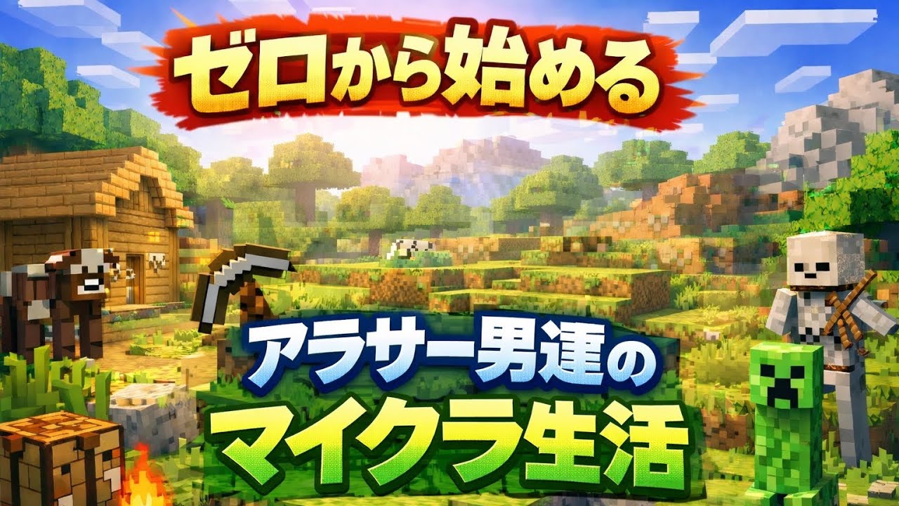 アラサーから始めるマインクラフト#9