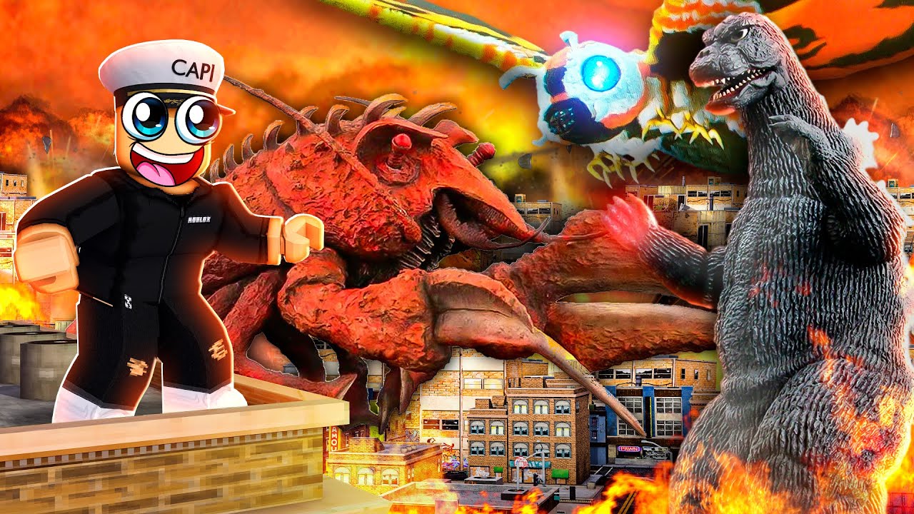 EBIRAH vs GODZILLA vs MOTHRA in KAIJU UNIVERSE
