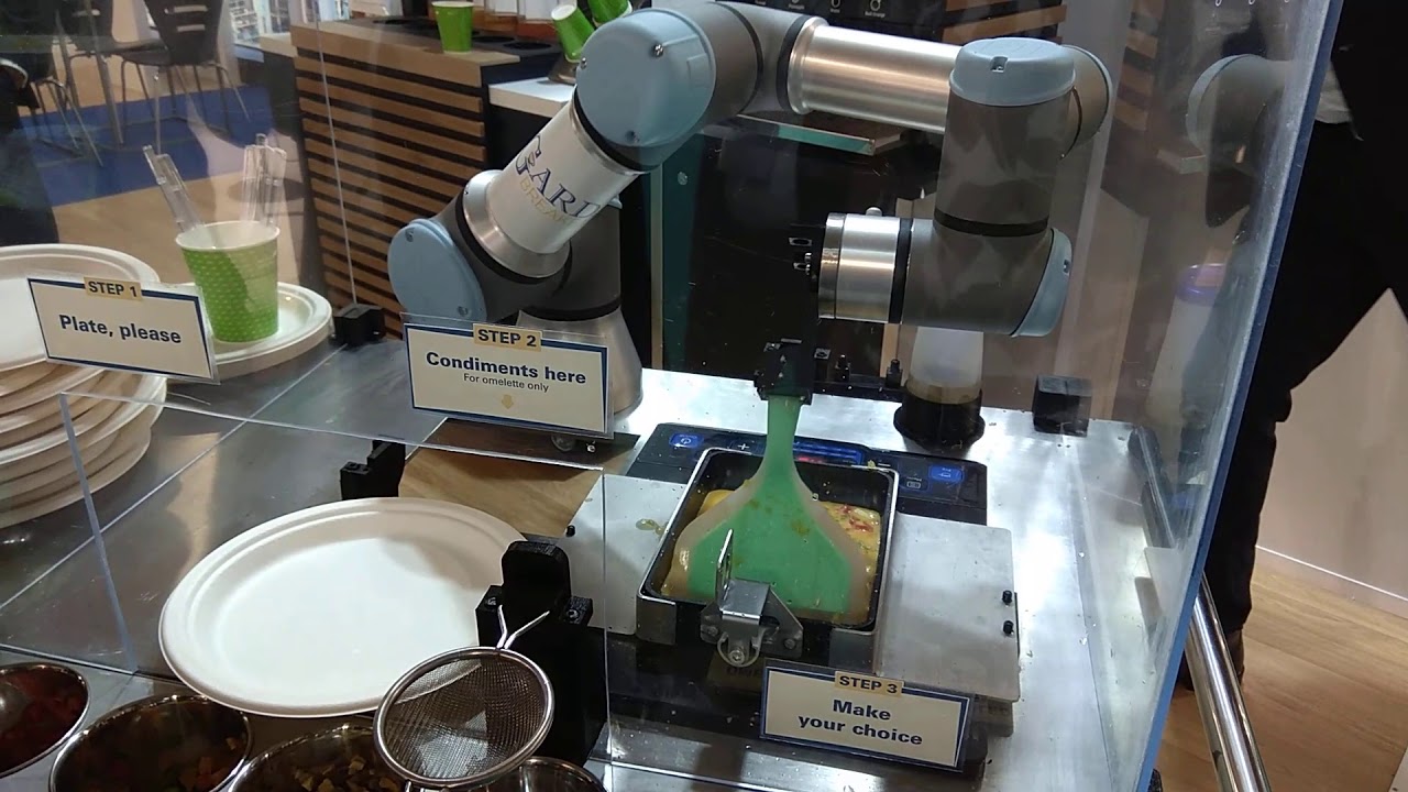 Host Milano 2019 - Robot Omelette and Scrambled egg maker
