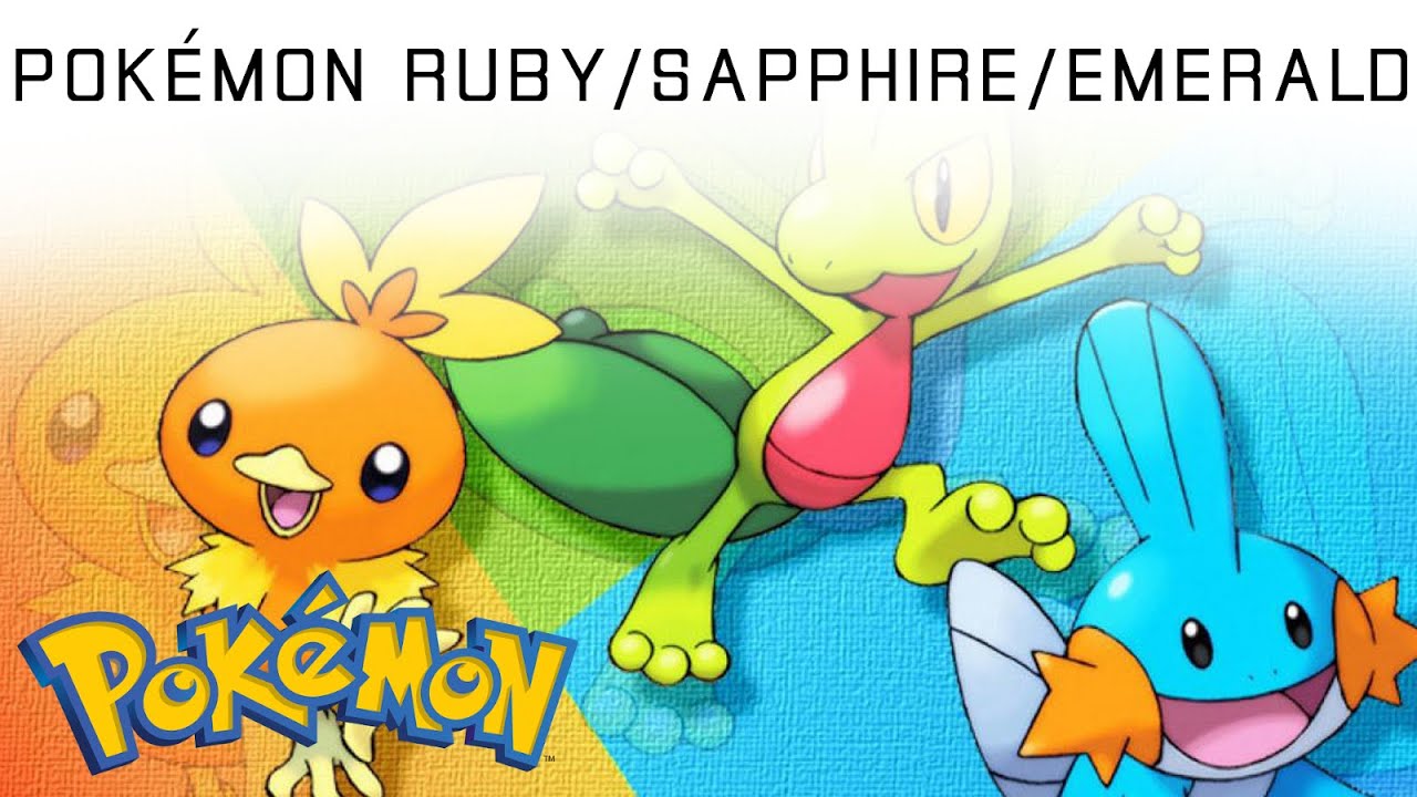 Pokemon Ruby/Sapphire/Emerald - Debiut trzeciej generacji