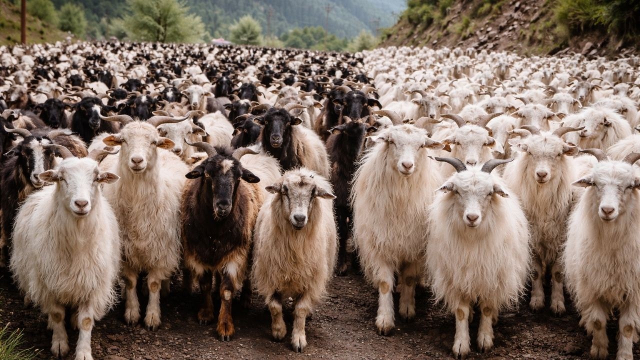 Raza de Cabra Kiko vs Kashmir 🐐 Las Cabras que REVOLUCIONARON la Ganader&iacute;a Mundial
