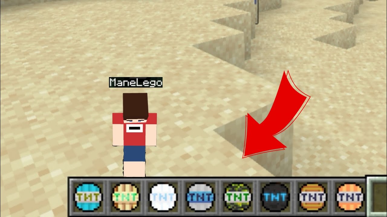 Я добавил разные тнт в Майнкрафте | ManeLego minecraft 