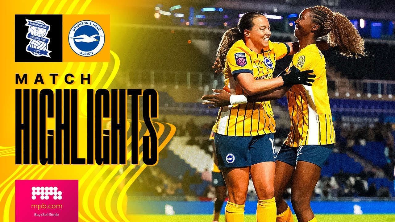 HIGHLIGHTS | Birmingham City v Brighton | Women's League Cup