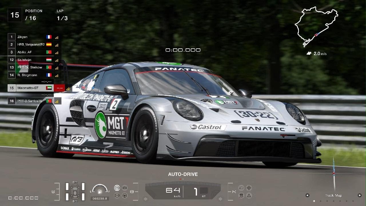 Gran Turismo 7 - Daily Race C - Nürburgring Nordeschleife (Reverse) - Porsche 911 GT3 (992) '22