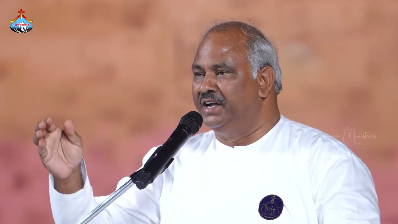 49వ గుడారాల పండుగలో పాస్టర్ జాన్ వెస్లీ గారి వర్తమానం || HOSANNA MINISTRIES FEAST OF TABERNACLES