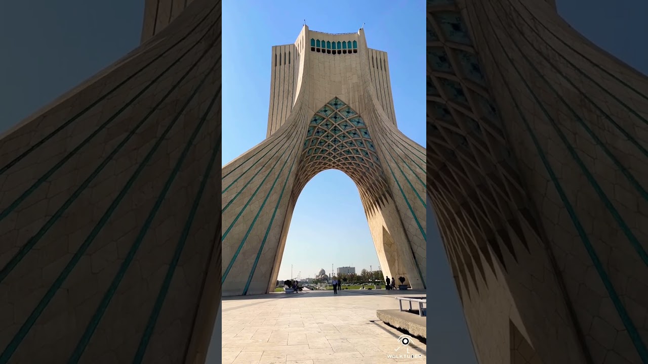Step Inside Iran's Most Famous Landmark #urbanwalk #travel