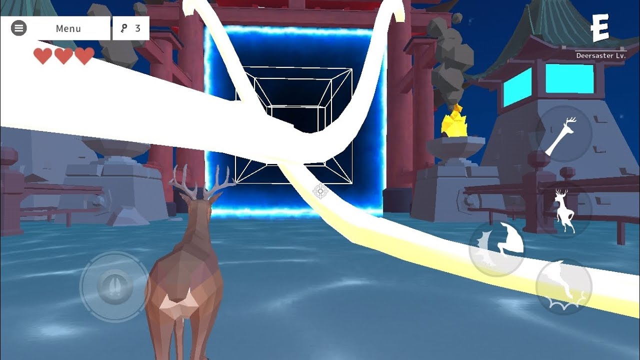 I played deer simulator but its futuristic 