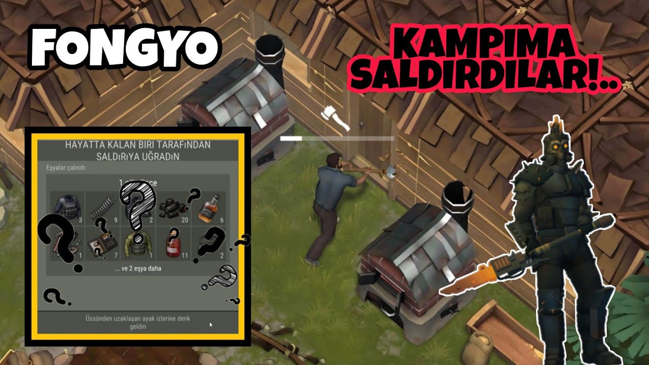KAMPIMIZI YAĞMALADILAR! FONGYO İNTİKAM RAİDİ - LAST DAY ON EARTH SURVİVAL TÜRKÇE