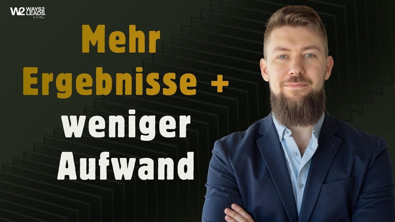 Mehr Ergebnisse, weniger Aufwand – meine 2026 Effizienz-Strategie