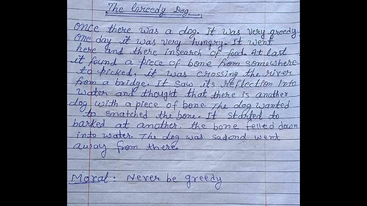 # The Greedy Dog