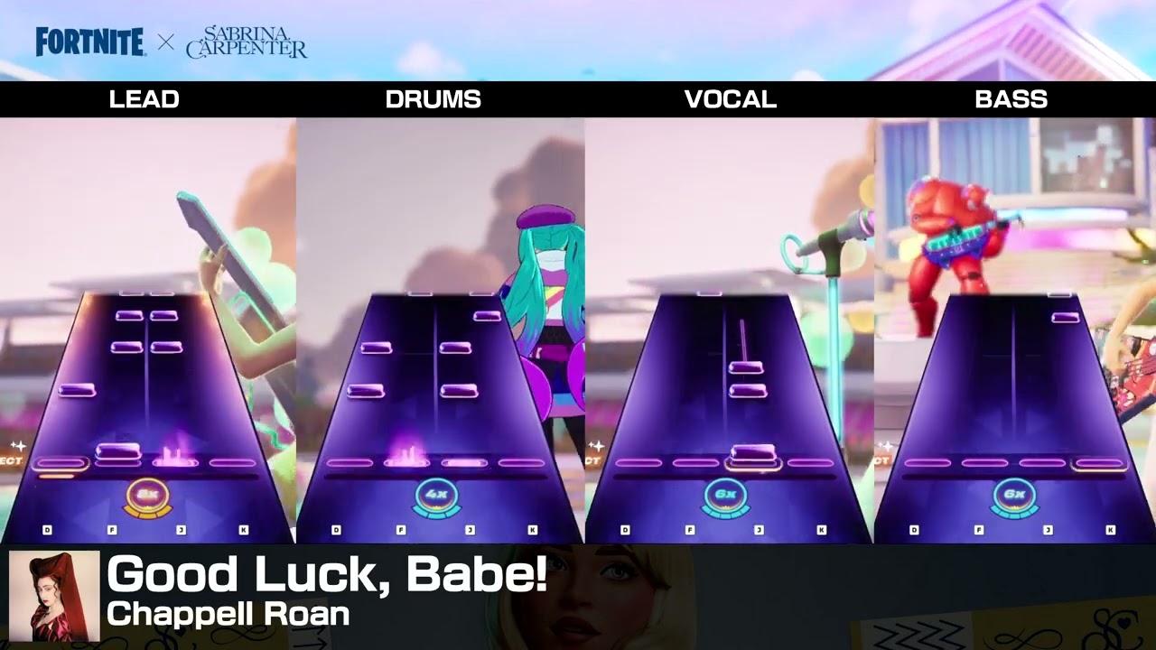 [Fortnite Festival] Good Luck, Babe! (Hard Full Band, 100% Flawless)