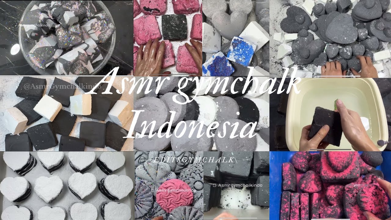 @ASMRgymchalkIndonesia Charcoal Reformed Gymchalk Edit 