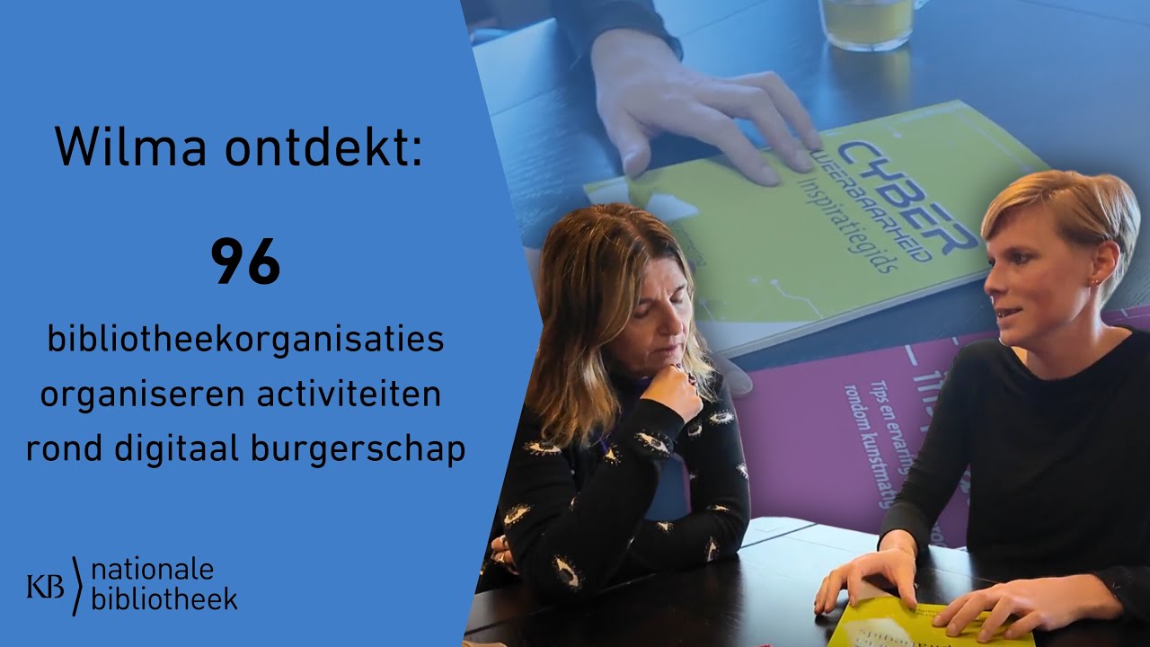 96 bibliotheekorganisaties met activiteiten rond digitaal burgerschap | KB nationale bibliotheek