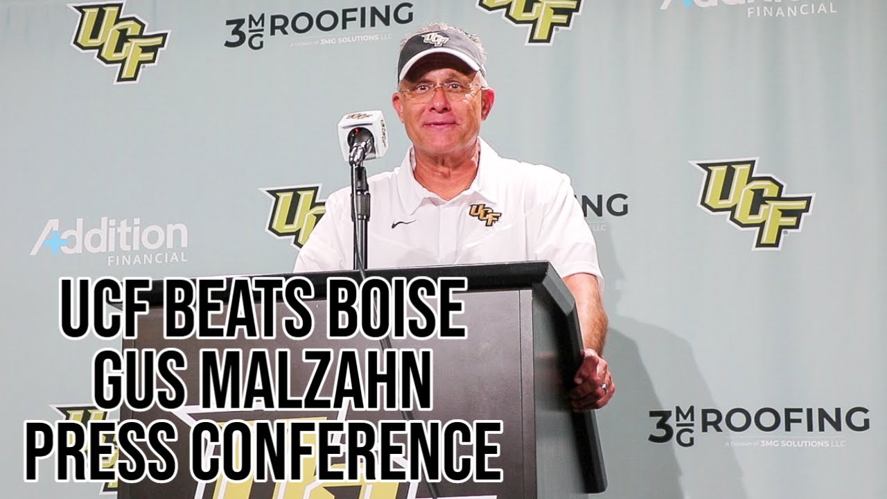 UCF 36, Boise State 31 - Gus Malzahn Press Conference 🏈⚔