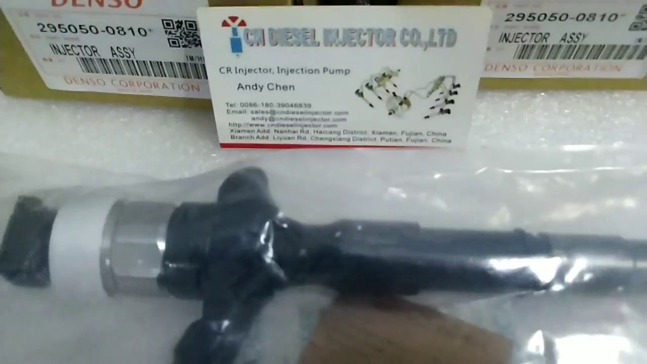 295050-0810 DIESEL INYECTOR .TOYOTA 2KD 23670-0L110