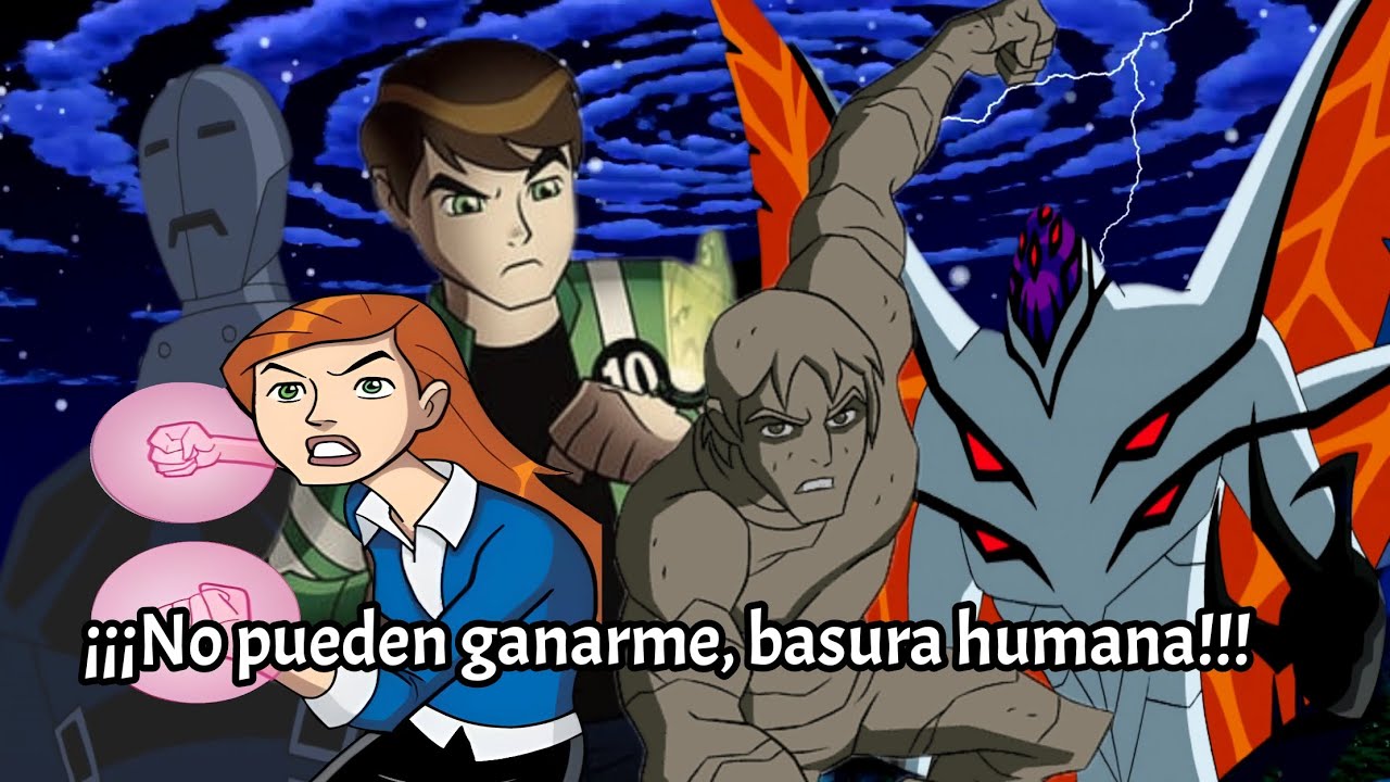 ¿Qué hubiera pasado sí Ben no llegaba a tiempo a salvar a Gwen y Kevin del Highbreed?|(One shot)