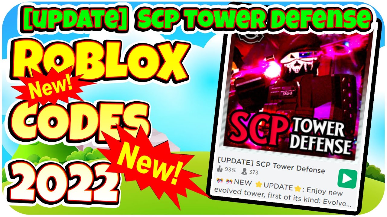 MAY 2022 ALL NEW SECRET UPDATE CODES In SCP Tower Defense
