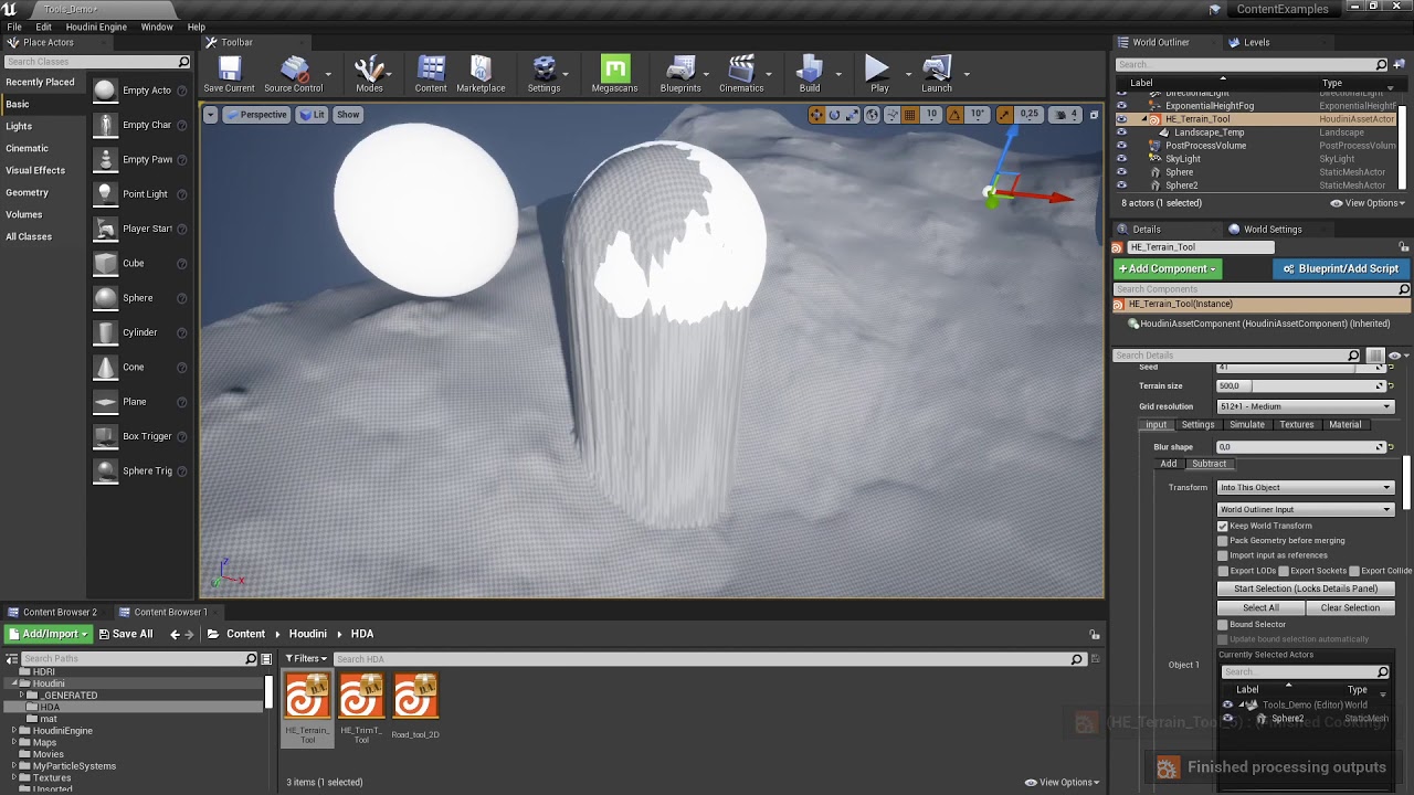 UNREAL Starter Kit | Terrain Tool