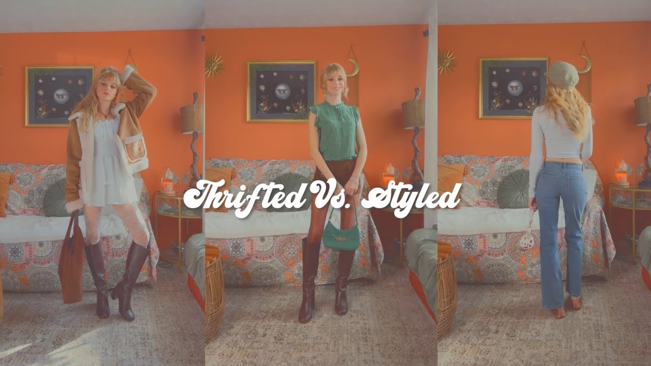 FAIRYCORE STYLED OUTFITS | thrift haul