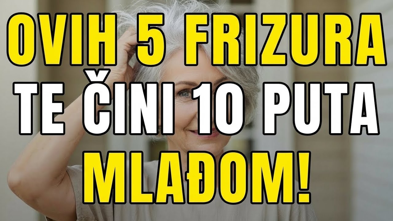 5 Frizura Koje Će Te Učiniti Da Izgledaš 10 Godina MLAĐE – Savršene Za Žene