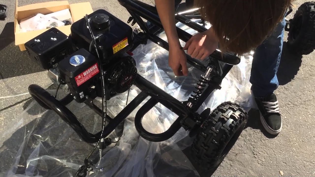 How to assemble Sport kart scooterx