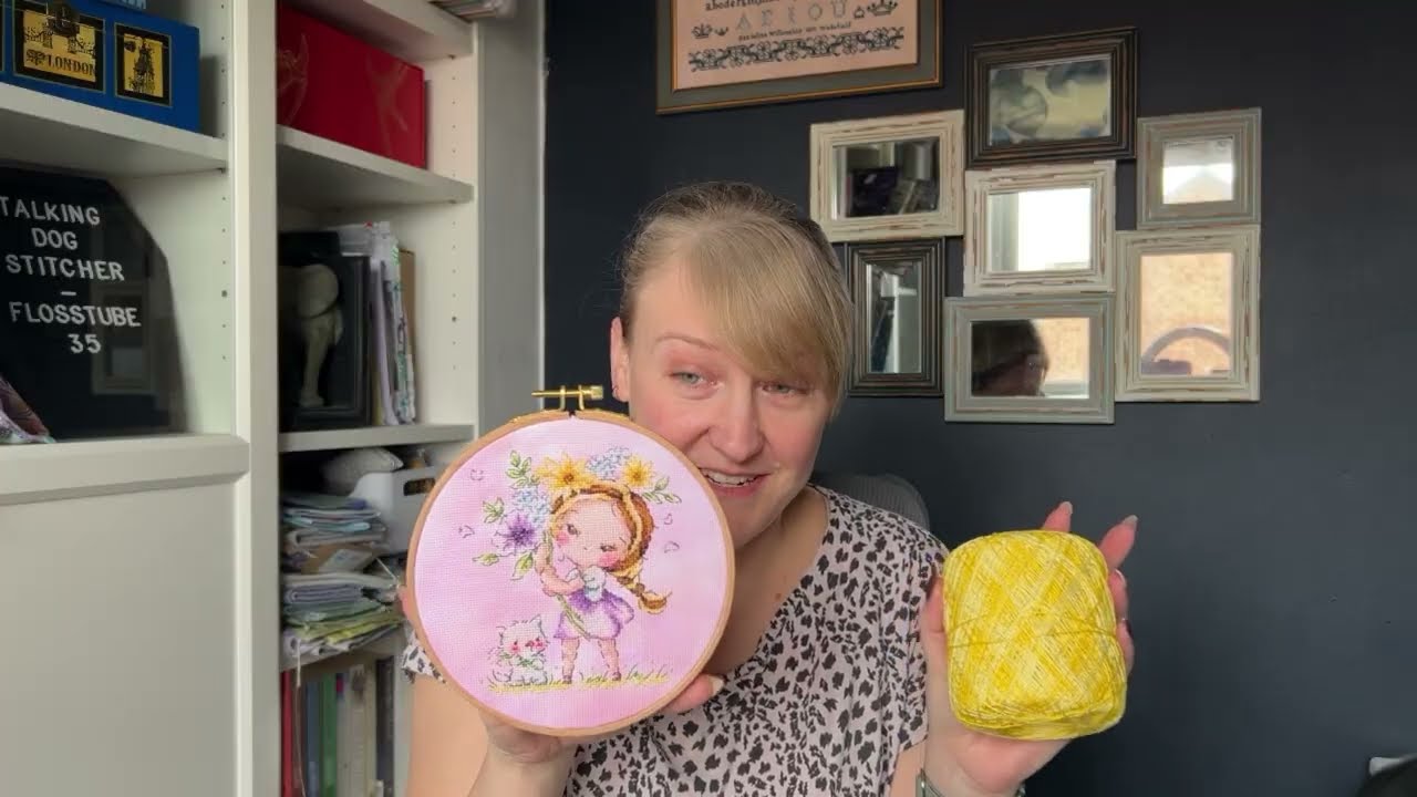Flosstube 35: Избавьтесь от негатива и дарите радость в рукоделии.