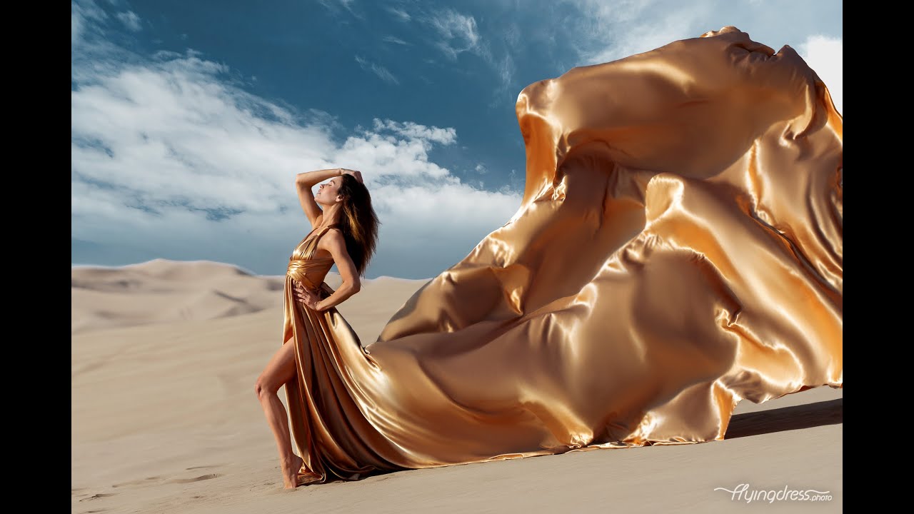 Flying Dress - Photoshoots in Dubai