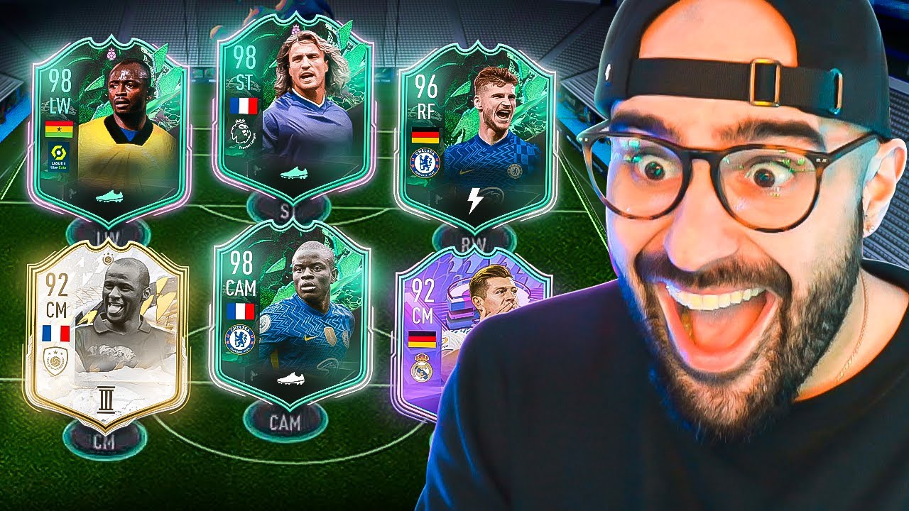 OMG WHAT A FUT DRAFT!! FIFA 22 Ultimate Team