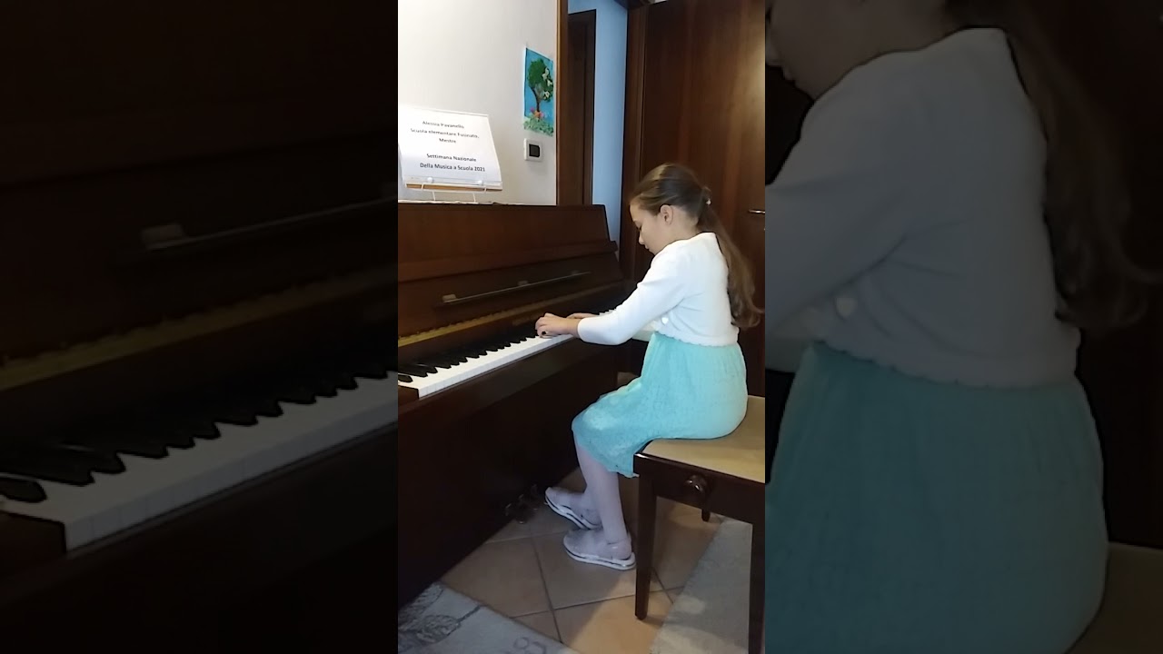 Pavanello Alessia (9 y.o). Aram Khachaturian, Andantino (Арам Хачатурян, Андантино)