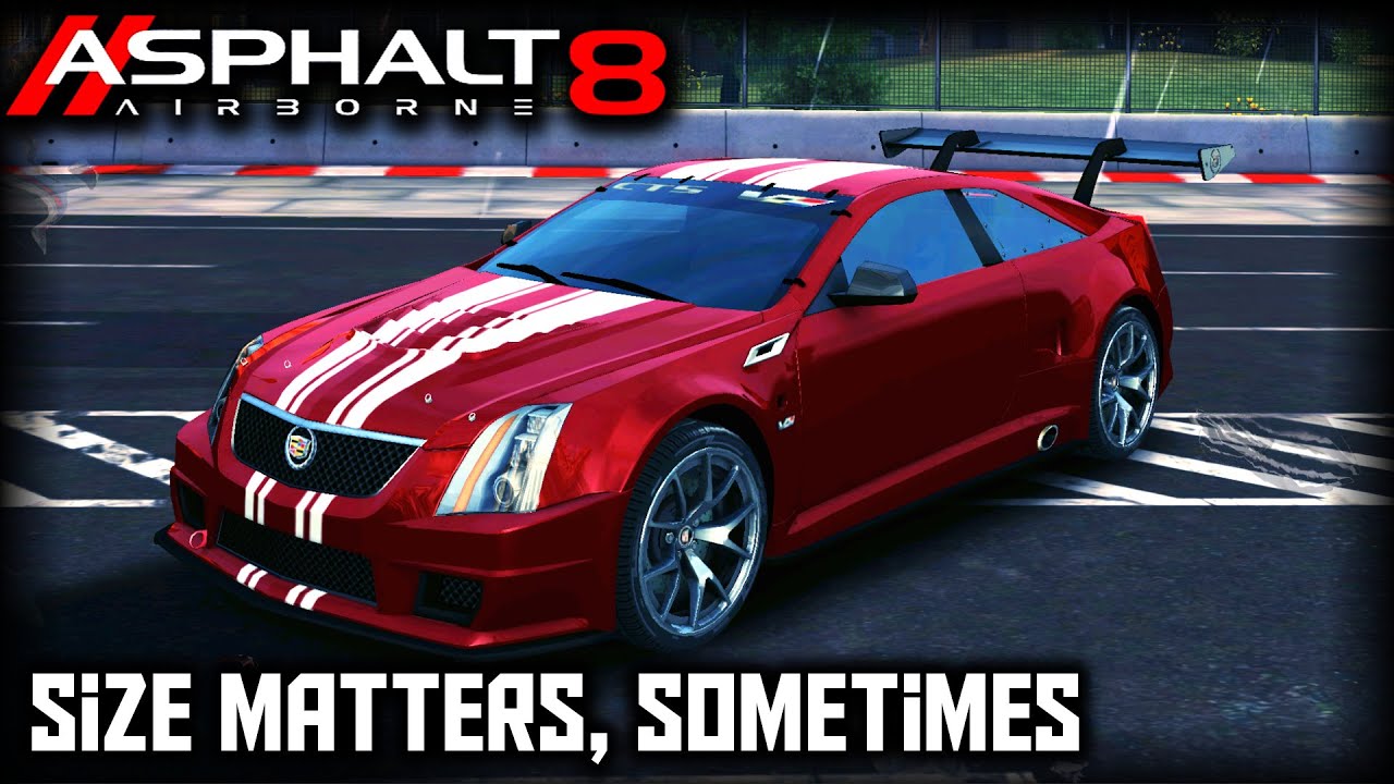 Big Wing Energy After Rebalance!! Cadillac CTS-V Race Car Pro Test (Asphalt 8)