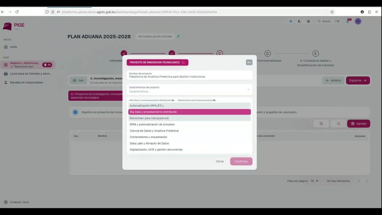 PIGE video tutorial 05 01 2026