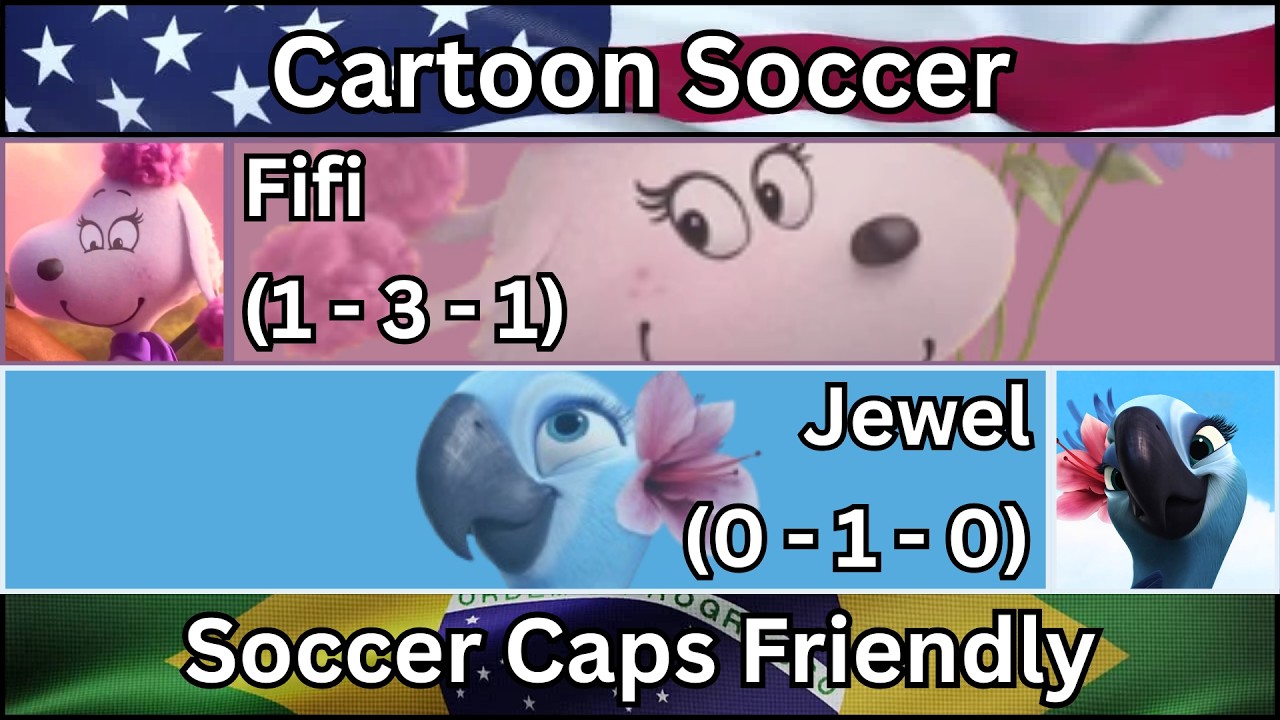 Cartoon Soccer Friendly: Fifi Vs Jewel (February 25th, 2026)