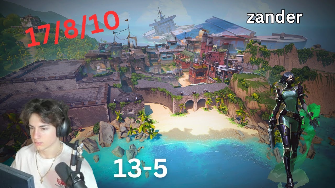 M80 Zander Dominates Breeze | Viper | Pro Player  | 17-8-10 KDA | 13-5 Victory | Valorant Vod