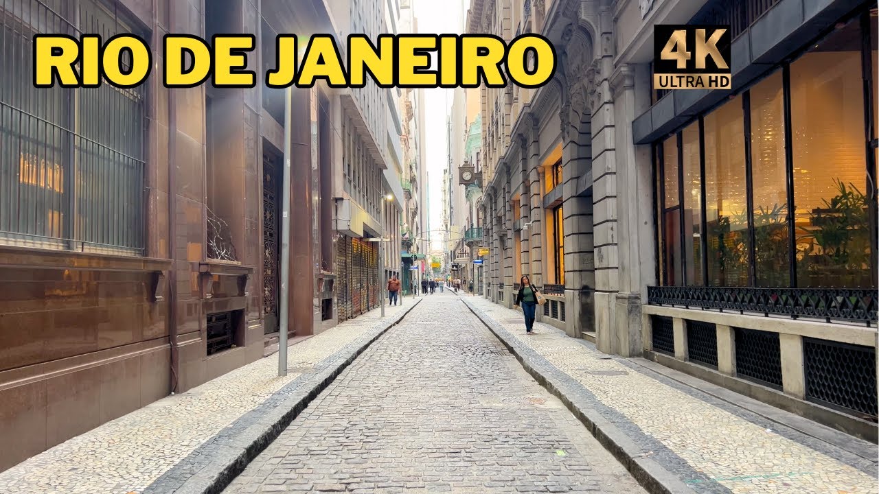 THE STREET DOESN’T LIE: THE TRUTH ABOUT DOWNTOWN RIO DE JANEIRO TODAY【4K】