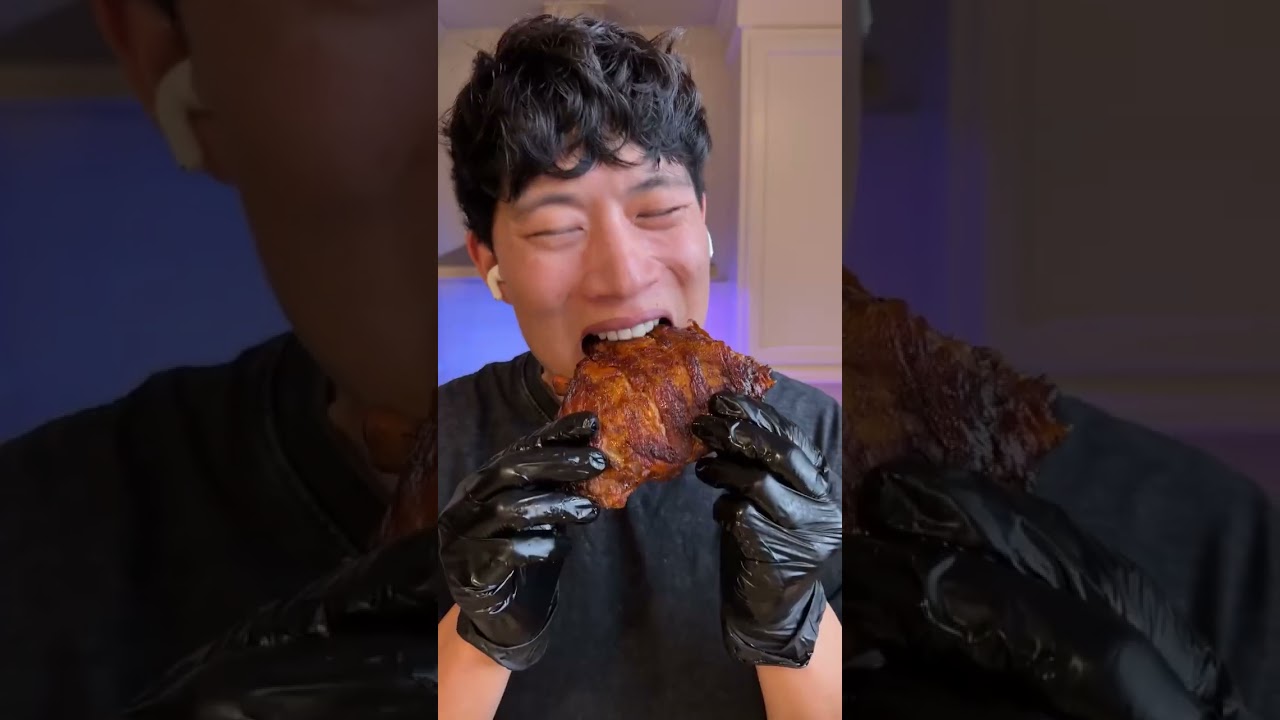 Marinated Pork Ribs (Costilla De Puerco Adobada) from Northgate Market in La Mirada, CA