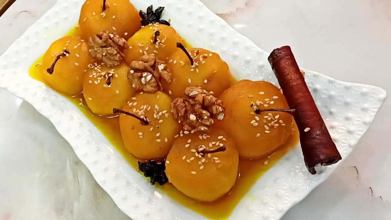احلى واسهل طاجين التفاح 🍏 للمبتدئات يناسبكم بزاف في شهر رمضان المبارك