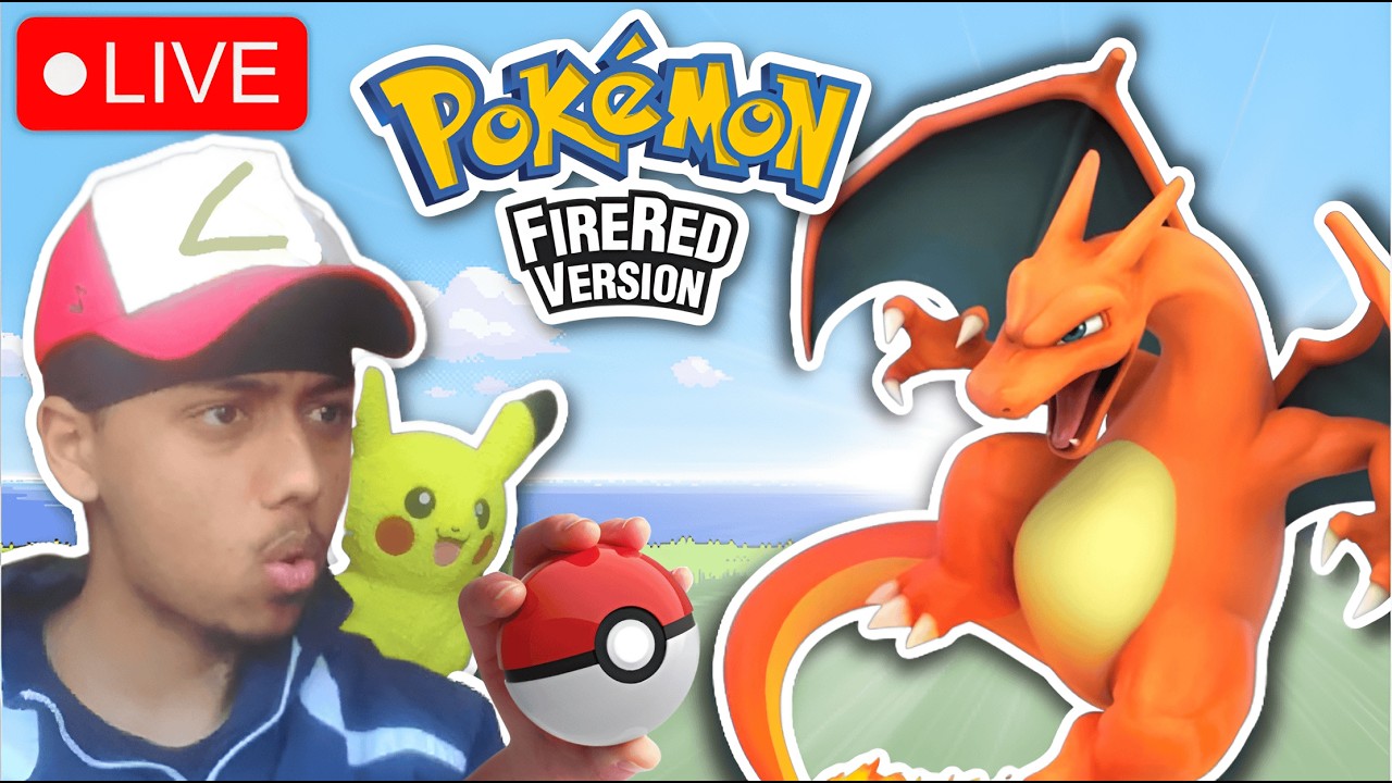 🔴ASH BEATS FIRE RED?! | Pokémon Fire Red (VERTICAL)