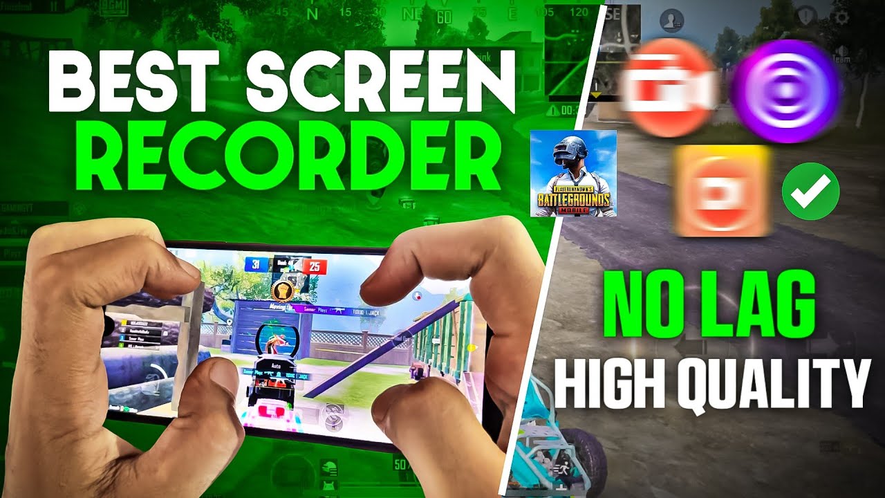 Best screen recorder for pubg & bgmi | Best screen recorder for android | no lag screen recorder