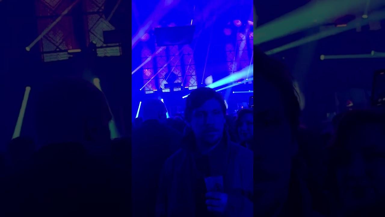 Vidéo en double. NTO. Concert Gare de Strasbourg Nuit 14 au 15 février 2026.