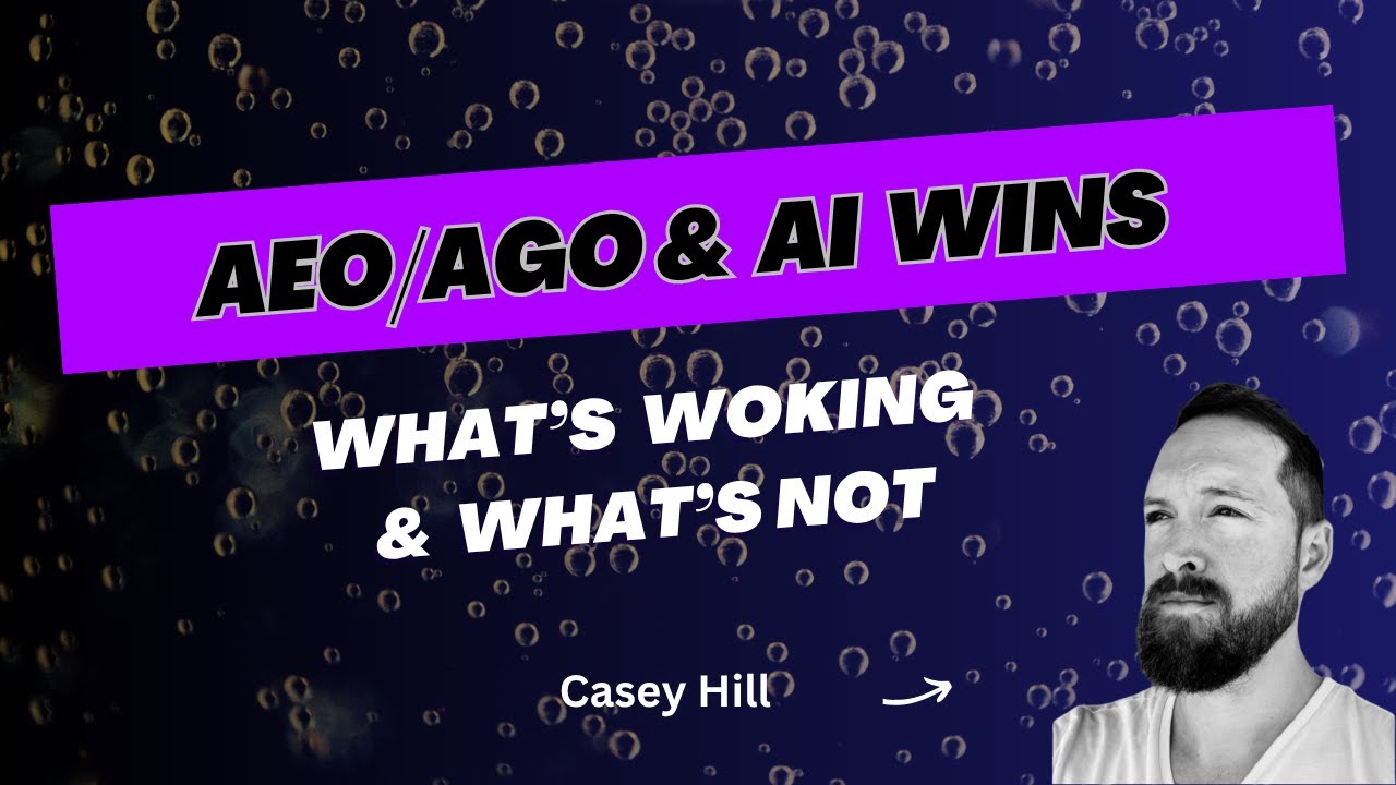 Full Episode - AEO AGO and optimization in an AI world - Casey Hill