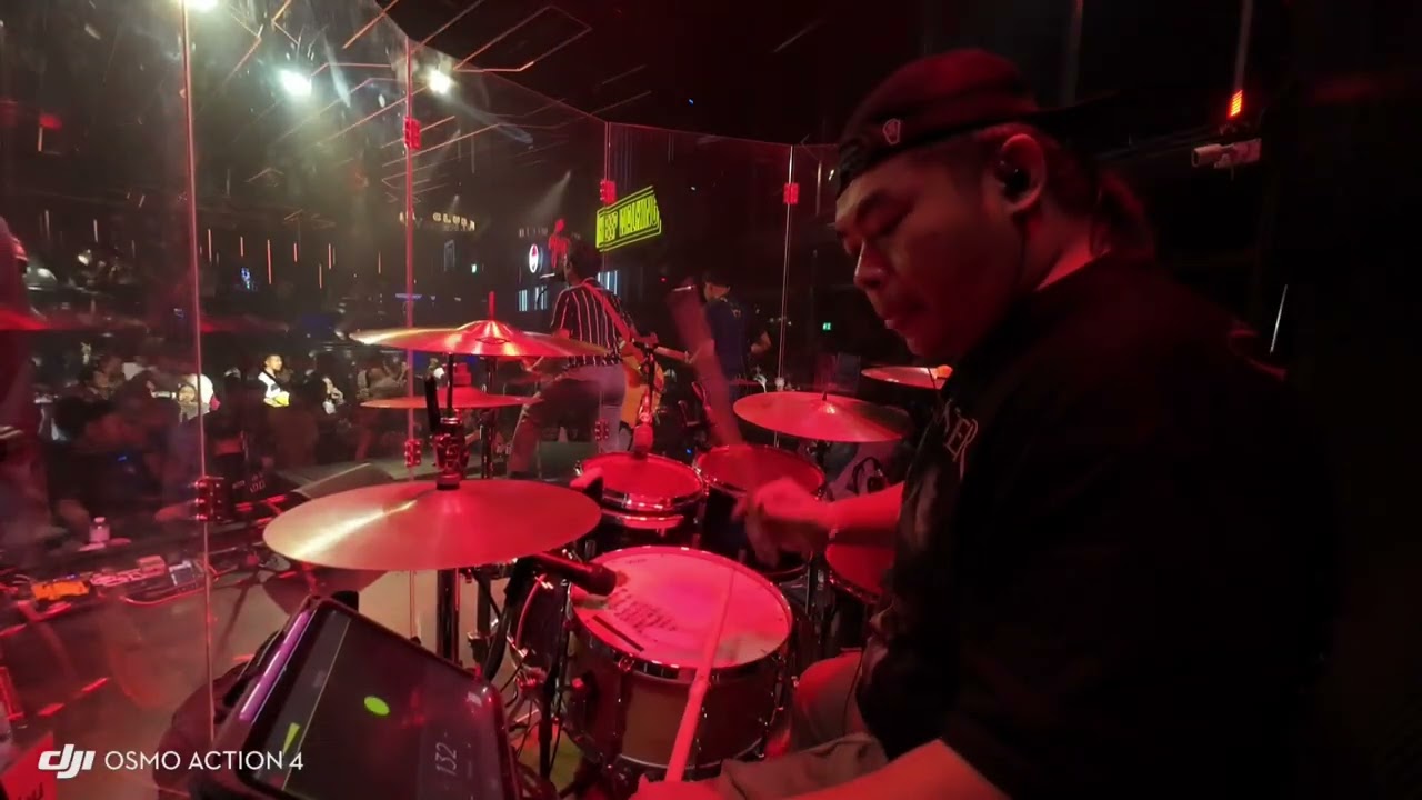 SnakeYellow - Thai Rock Band  live in BIT Club แปดริ้ว 16-11-68 / Drumcam #กรุณาใส่หูฟัง 