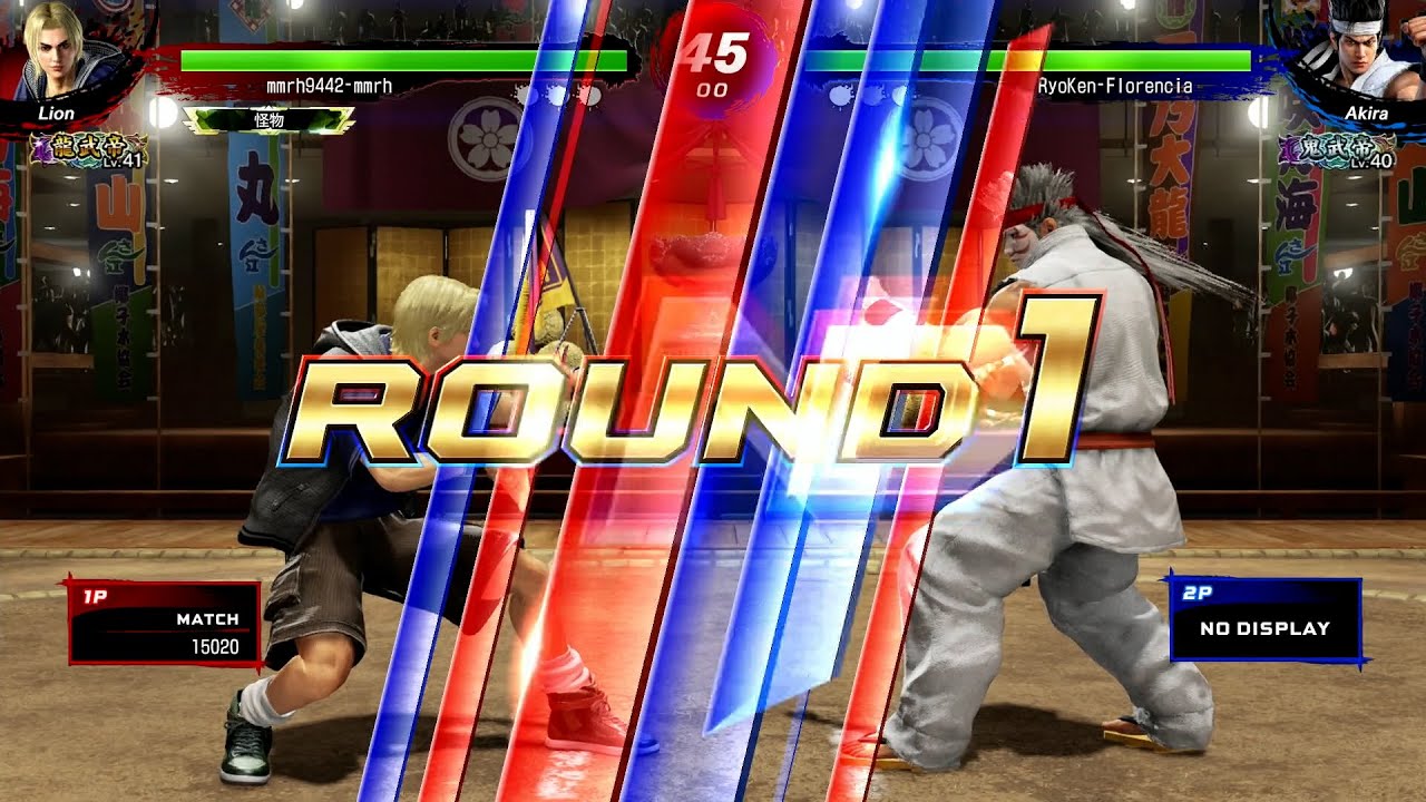 【VFes / VF5us 高段位戦】 龍武帝 リオン VS 鬼武帝 結城晶